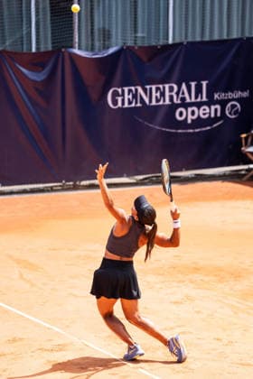 TENNIS - WTA, Tennis Damen Generali Open Ladies Kitzbuehel KITZBUEHEL,AUSTRIA,17.JUL.26 - TENNIS - WTA Tour, Generali Open Ladies Kitzbuehel. Image shows Maria Lourdes Carle (ARG).  GEPAxpictures xJulioxArellano