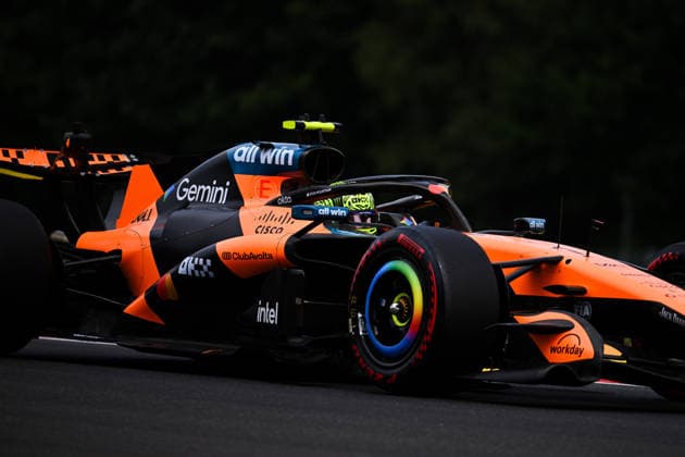F1 - BELGIAN GRAND PRIX 2026 01 NORRIS Lando (gbr), McLaren F1 Team MCL40, action during the Formula 1 Belgian Grand Prix 2026, 10th round of the 2026 Formula One World Championship, WM, Weltmeisterschaft from July 17 to 19, 2026 on the Circuit de Spa-Francorchamps, in Stavelot, Belgium -  Copyright: xALBERTOxVIMERCATIx