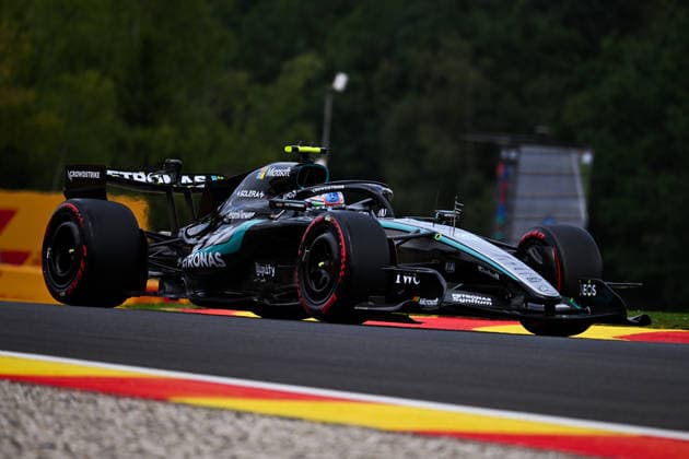 F1 - BELGIAN GRAND PRIX 2026 12 KIMI ANTONELLI Andrea (ita), Mercedes AMG F1 Team W17, action during the Formula 1 Belgian Grand Prix 2026, 10th round of the 2026 Formula One World Championship, WM, Weltmeisterschaft from July 17 to 19, 2026 on the Circuit de Spa-Francorchamps, in Stavelot, Belgium -  Copyright: xALBERTOxVIMERCATIx
