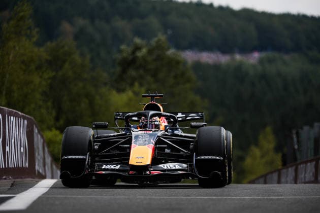 F1 - BELGIAN GRAND PRIX 2026 03 VERSTAPPEN Max (nld), Red Bull Racing Ford RB22, action during the Formula 1 Belgian Grand Prix 2026, 10th round of the 2026 Formula One World Championship, WM, Weltmeisterschaft from July 17 to 19, 2026 on the Circuit de Spa-Francorchamps, in Stavelot, Belgium -  Copyright: xEricxAlonsox