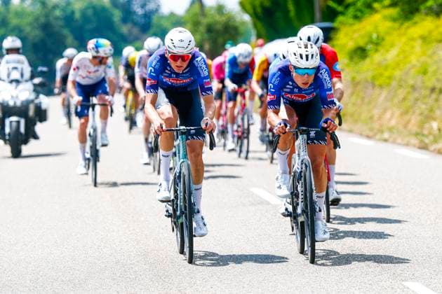 Tour de France 2026 Stage 13 BELFORT, FRANCE - JULY 17 : Philipsen Jasper (BEL) of Alpecin Premier Tech in action during stage 13 of the 113rd edition of Tour de France an UCI World Tour 2.UWT cycling road race stage for Men Elite of 205 km with start in Dole and finish in Belfort on July 17, 2026 in Belfort, France, 17 07 2026 Belfort France  Copyright: xLucaxBettinix