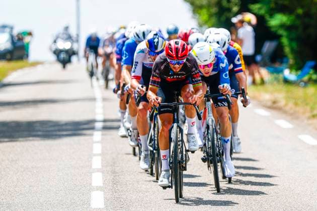 Tour de France 2026 Stage 13 BELFORT, FRANCE - JULY 17 : Alaphilippe Julian (FRA) of Tudor Pro Cycling Team in action during stage 13 of the 113rd edition of Tour de France an UCI World Tour 2.UWT cycling road race stage for Men Elite of 205 km with start in Dole and finish in Belfort on July 17, 2026 in Belfort, France, 17 07 2026 Belfort France  Copyright: xLucaxBettinix