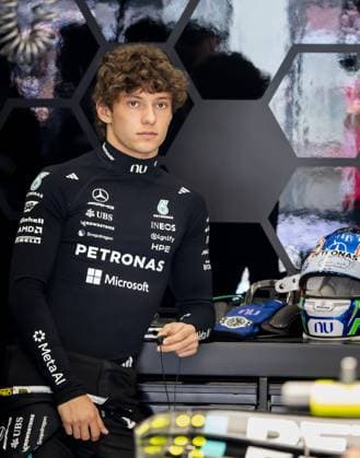 SPA - Andrea Kimi Antonelli (Mercedes) during the first free practice session at the Spa-Francorchamps circuit ahead of the Belgian Grand Prix. SEM VAN DER WAL ANP xVIxANPxSportx xxANPxIVx 563711576 originalFilename: 563711576.jpg