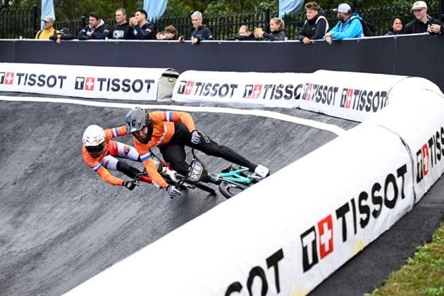 RECORD DATE NOT STATED 17th July 2026; Brisbane SX International BMX Centre, Brisbane, Queensland, Australia: 2026 UCI BMX Racing World Championships, Day One; 548 Casper PIPERS (Men Under 23) NED during practice on day 1 NigelxOwen