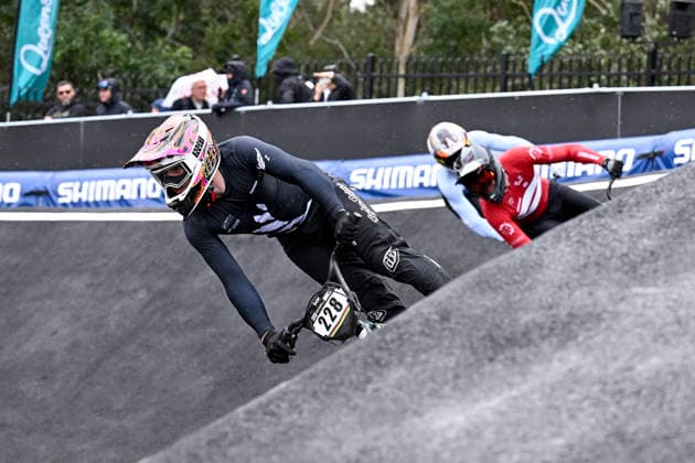 RECORD DATE NOT STATED 17th July 2026; Brisbane SX International BMX Centre, Brisbane, Queensland, Australia: 2026 UCI BMX Racing World Championships, Day One; 228 Bennett GREENOUGH (Men Elite) NZL during practice on day 1 NigelxOwen