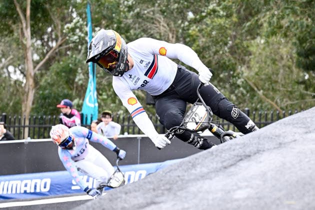RECORD DATE NOT STATED 17th July 2026; Brisbane SX International BMX Centre, Brisbane, Queensland, Australia: 2026 UCI BMX Racing World Championships, Day One; 22 Ross CULLEN (Men Elite) GBR during practice on day 1 NigelxOwen