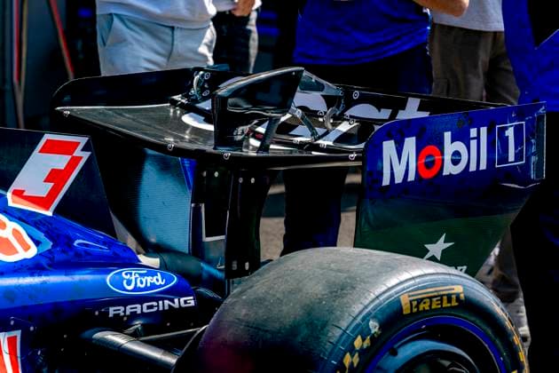 SPA - The replaced rear wing of the car of Formula 1 driver Max Verstappen of Oracle Red Bull Racing during the Formula 1 Belgium at Spa Francorchamps on July 17, 2026 in Spa, Belgium. (Photo by DeFodi Images) - *** SPA: The replaced rear wing on the car of Formula 1 driver Max Verstappen of Oracle Red Bull Racing during the Formula 1 Belgian Grand Prix at Spa-Francorchamps on July 17, 2026, in Spa, Belgium. Photo by DeFodi Images