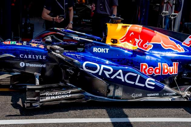 SPA - Side view of the car of Formula 1 driver Max Verstappen of Oracle Red Bull Racing during the Formula 1 Belgium Tour at Spa Francorchamps on July 17, 2026 in Spa, Belgium. (Photo by DeFodi Images) - *** SPA Side view of the car driven by Formula 1 driver Max Verstappen of Oracle Red Bull Racing during the Formula 1 Belgian Grand Prix at Spa-Francorchamps on July 17, 2026, in Spa, Belgium. Photo by DeFodi Images
