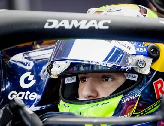 SPA - Isack Hadjar (Red Bull Racing) during the first free practice session at the Spa-Francorchamps circuit ahead of the Belgian Grand Prix. SEM VAN DER WAL ANP xVIxANPxSportx xxANPxIVx 563712343 originalFilename: 563712343.jpg