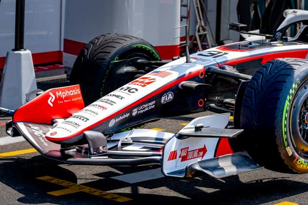 SPA - Front wing of the car of Formula 1 driver Esteban Ocon of TGR Haas F1 Team during the Formula 1 Belgium at Spa Francorchamps on July 17, 2026 in Spa, Belgium. (Photo by DeFodi Images) - *** SPA: The front wing of Formula 1 driver Esteban Ocon s car for the TGR Haas F1 Team during the Formula 1 Belgian Grand Prix at Spa-Francorchamps on July 17, 2026, in Spa, Belgium. Photo by DeFodi Images