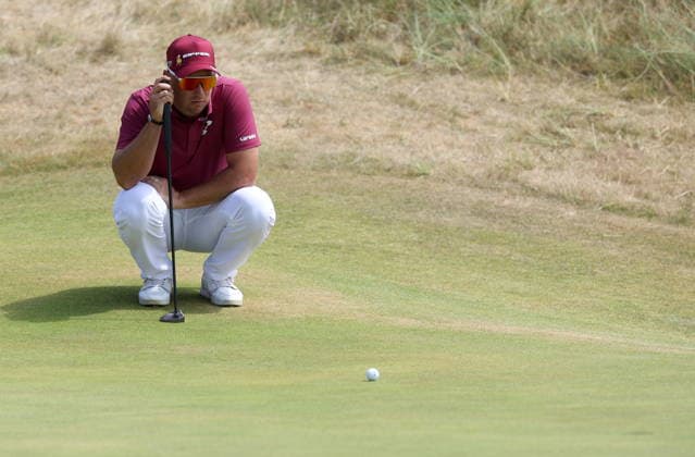 154th Open Golf Championships - Round 2 Lucas Herbert of Australia lines up a putt on the 17th hole during Round 2 of the British Open Golf Championships at Royal Birkdale in Southport, Britain, 17 July 2026. SOUTHPORT UNITED KINGDOM  Copyright: xADAMxVAUGHANx