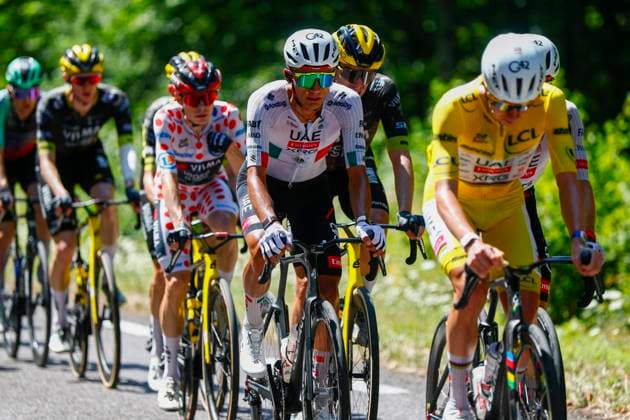 Tour de France 2026 Stage 13 BELFORT, FRANCE - JULY 17 : Del Toro Isaac (MEX) of UAE Team Emirates XRG in action during stage 13 of the 113rd edition of Tour de France an UCI World Tour 2.UWT cycling road race stage for Men Elite of 205 km with start in Dole and finish in Belfort on July 17, 2026 in Belfort, France, 17 07 2026 Belfort France  Copyright: xLucaxBettinix