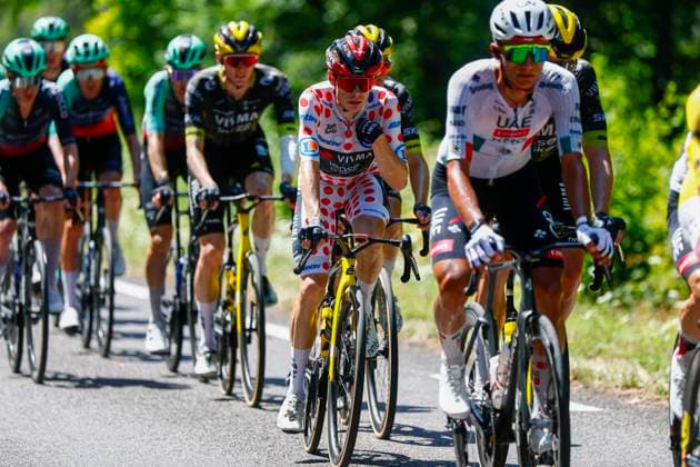 Tour de France 2026 Stage 13 BELFORT, FRANCE - JULY 17 : Vingegaard Jonas (DEN) of Team Visma Lease a Bike in action during stage 13 of the 113rd edition of Tour de France an UCI World Tour 2.UWT cycling road race stage for Men Elite of 205 km with start in Dole and finish in Belfort on July 17, 2026 in Belfort, France, 17 07 2026 Belfort France  Copyright: xLucaxBettinix