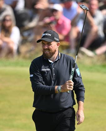 Shane Lowry (IRE) reacts after missing a birdie Putt on the 3rd Green 154th Open Golf Championships, Royal Birkdale, Southport, UK - 17 Jul 2026Southport Royal Birkdale United Kingdom  Copyright: xGreigxCowie Shutterstockx 16988294au