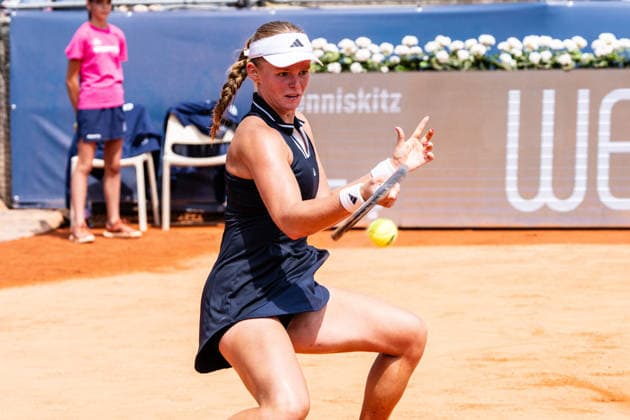 TENNIS - WTA, Tennis Damen Generali Open Ladies Kitzbuehel KITZBUEHEL,AUSTRIA,17.JUL.26 - TENNIS - WTA Tour, Generali Open Ladies Kitzbuehel. Image shows Jeline Vandromme (BEL).  GEPAxpictures xJulioxArellano