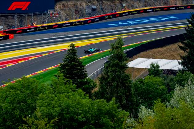 SPA - Formula 1 driver Jak Crawford of Aston Martin Aramco Formula 1 Team during the Formula 1 Belgium at Spa Francorchamps on July 17, 2026 in Spa, Belgium. (Photo by DeFodi Images) - *** SPA Formula 1 driver Jak Crawford of the Aston Martin Aramco Formula 1 Team during the Formula 1 Belgian Grand Prix at Spa-Francorchamps on July 17, 2026, in Spa, Belgium. Photo by DeFodi Images