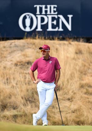 Lucas Herbert (AUS) leader of the Open Championship with a Championship equalling record -8 on the 15th Green 154th Open Golf Championships, Royal Birkdale, Southport, UK - 17 Jul 2026Southport Royal Birkdale United Kingdom  Copyright: xGreigxCowie Shutterstockx 16988294bb