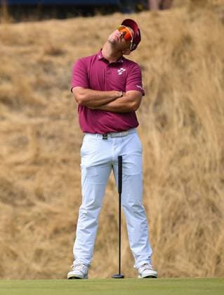 Lucas Herbert (AUS) leader of the Open Championship with a Championship equalling record -8 on the 15th Green 154th Open Golf Championships, Royal Birkdale, Southport, UK - 17 Jul 2026Southport Royal Birkdale United Kingdom  Copyright: xGreigxCowie Shutterstockx 16988294bi