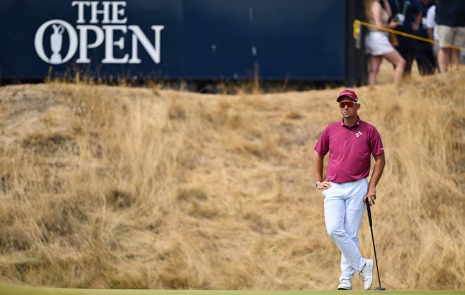 Lucas Herbert (AUS) leader of the Open Championship with a Championship equalling record -8 on the 15th Green 154th Open Golf Championships, Royal Birkdale, Southport, UK - 17 Jul 2026Southport Royal Birkdale United Kingdom  Copyright: xGreigxCowie Shutterstockx 16988294bf