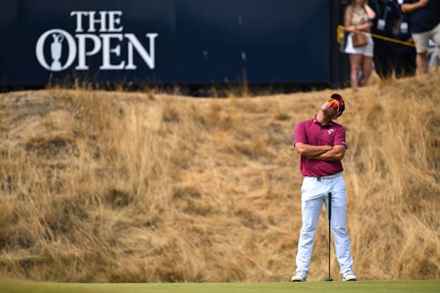 Lucas Herbert (AUS) leader of the Open Championship with a Championship equalling record -8 on the 15th Green 154th Open Golf Championships, Royal Birkdale, Southport, UK - 17 Jul 2026Southport Royal Birkdale United Kingdom  Copyright: xGreigxCowie Shutterstockx 16988294bj
