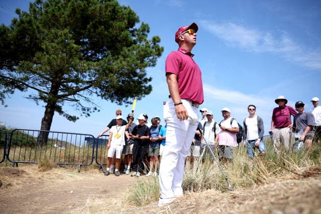 154th Open Golf Championships - Round 2 Lucas Herbert of Australia looks towards the green of the 17th hole before playing a shot during Round 2 of the British Open Golf Championships at Royal Birkdale in Southport, Britain, 17 July 2026. SOUTHPORT UNITED KINGDOM  Copyright: xADAMxVAUGHANx