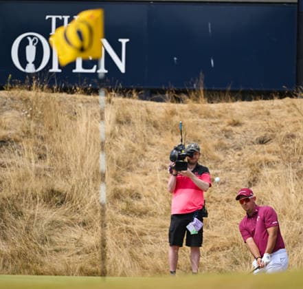 Lucas Herbert (AUS) leader of the Open Championship with a Championship equalling record -8 on the 15th Green 154th Open Golf Championships, Royal Birkdale, Southport, UK - 17 Jul 2026Southport Royal Birkdale United Kingdom  Copyright: xGreigxCowie Shutterstockx 16988294bp