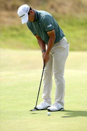 154th Open Golf Championships - Round 2 Keita Nakajima of Japan putts on the 17th hole during Round 2 of the British Open Golf Championships at Royal Birkdale in Southport, Britain, 17 July 2026. SOUTHPORT UNITED KINGDOM  Copyright: xADAMxVAUGHANx
