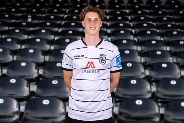SSV Ulm 1846 Fußball; Regionalliga Südwest, Porträttermin 2026 2027 10 Oliver WaÌˆhling; SSV Ulm 1846 Fußball; Regionalliga Südwest, Porträt quer Collage, Porträttermin 2026 2027 Foto: Lucca Fundel Ulm Donaustadion Ulm Baden-Württemberg Deutschland *** SSV Ulm 1846 Soccer, Southwest Regional League, Portrait Session 2026–2027 10 Oliver Wähling SSV Ulm 1846 Soccer, Southwest Regional League, Landscape Portrait Collage, Portrait Session 2026–2027 Photo by Lucca Fundel Ulm Donaustadion Ulm Baden-Württemberg Germany