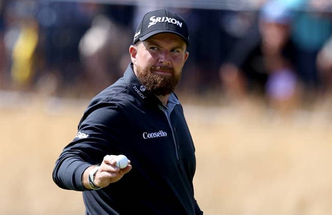 154th Open Golf Championships - Round 2 Shane Lowry of Ireland reacts after his putt on the 18th hole during Round 2 of the British Open Golf Championships at Royal Birkdale in Southport, Britain, 17 July 2026. SOUTHPORT UNITED KINGDOM  Copyright: xADAMxVAUGHANx