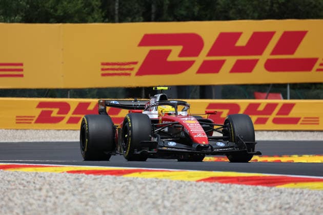 17.07.2026, Circuit de Spa-Francorchamps, Spa-Francorchamps, Formula 1 Moet & Chandon Belgian Grand Prix 2026 , im Bild Lewis Hamilton (GBR), Scuderia Ferrari HP (Photo by Alessandro Martellottta Hasan Bratic DeFodi Images) - *** July 17, 2026, Circuit de Spa-Francorchamps, Spa-Francorchamps, 2026 Formula 1 Moët & Chandon Belgian Grand Prix; pictured: Lewis Hamilton (GBR), Scuderia Ferrari HP Photo by Alessandro Martellotta, Hasan Bratic, DeFodi Images