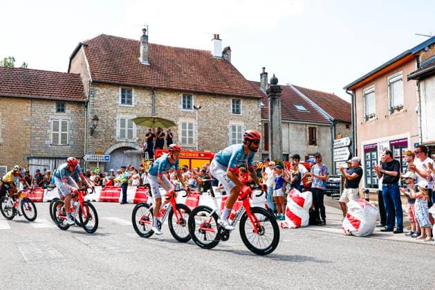 Tour de France 2026 Stage 13 BELFORT, FRANCE - JULY 17 : Ganna Filippo (ITA) of Netcompany INEOS in action during stage 13 of the 113rd edition of Tour de France an UCI World Tour 2.UWT cycling road race stage for Men Elite of 205 km with start in Dole and finish in Belfort on July 17, 2026 in Belfort, France, 17 07 2026 Belfort France  Copyright: xLucaxBettinix