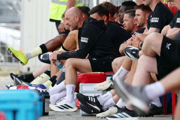 17.07.2026, xrekx, Fussball Testspiel, FSV Mainz 05 - 1.FC Kaiserslautern v.l. Torsten Lieberknecht Trainer (1.FC Kaiserslautern) (DFL DFB REGULATIONS PROHIBIT ANY USE OF PHOTOGRAPHS as IMAGE SEQUENCES and or QUASI-VIDEO) Mainz *** July 17, 2026, xrekx, Soccer Friendly Match, FSV Mainz 05 vs. 1. FC Kaiserslautern; Torsten Lieberknecht, Coach of 1. FC Kaiserslautern. DFL and DFB regulations prohibit any use of photographs as image sequences and or quasi-video. Mainz