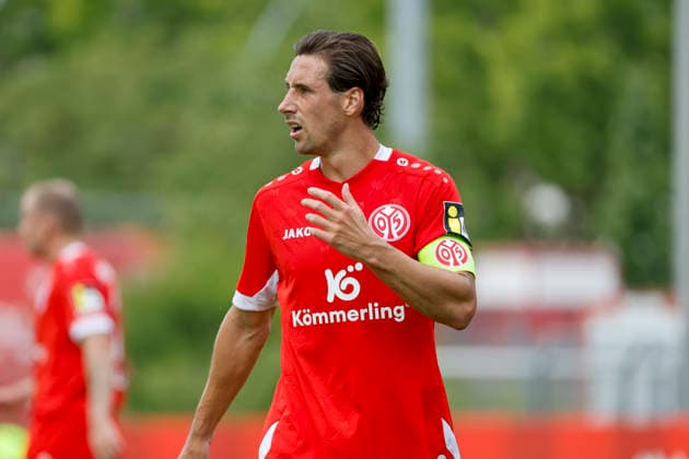 Dominik Kohr (1.FSV Mainz, 31) , Deutschland, Fussball, Testspiel, 2026 2027, 1.FSV Mainz 05 vs. 1.FC Kaiserslautern, 17.07.2026, Mainz Bruchwegstadion Rheinland-Pfalz Deutschland *** Dominik Kohr 1 FSV Mainz, 31, Germany, soccer, friendly match, 2026–2027, 1 FSV Mainz 05 vs. 1 FC Kaiserslautern, July 17, 2026, Mainz, Bruchwegstadion, Rhineland-Palatinate, Germany Copyright: xGrantxHubbsx