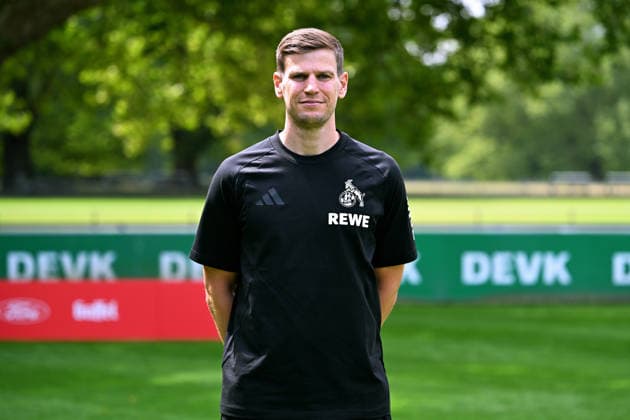 Denis Huckestein (Co-Trainer Analyse); 1. FC Köln; 1.BL, Porträttermin 2026 2027 *** Denis Huckestein, Assistant Coach, Analysis: 1. FC Köln, Bundesliga 1; Profile Interview: 2026–2027