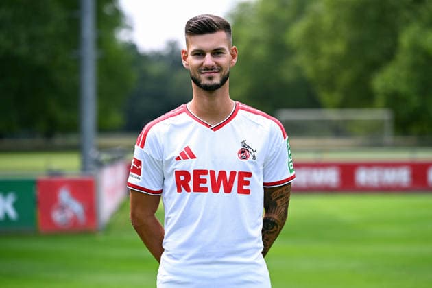 Tom Krauß; 1. FC Köln; 1.BL, Porträttermin 2026 2027 *** Tom Krauß 1 FC Cologne 1 Bundesliga, Photo Shoot 2026 2027