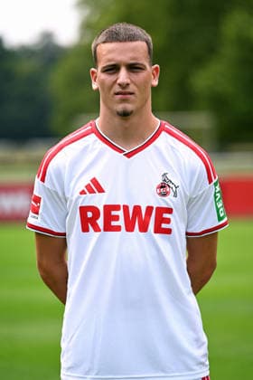 Said El Mala; 1. FC Köln; 1.BL, Porträttermin 2026 2027 *** Said El Mala 1 FC Cologne 1 Bundesliga, Photo Shoot 2026 2027