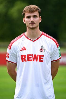 Rav van den Berg; 1. FC Köln; 1.BL, Porträttermin 2026 2027 *** Rav van den Berg 1 FC Cologne 1 Bundesliga, Photo Shoot 2026 2027