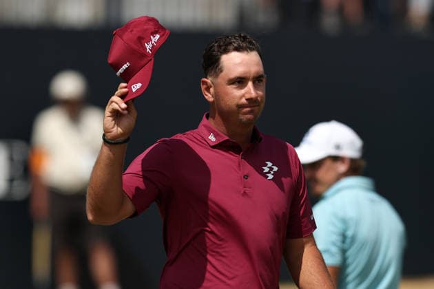 RECORD DATE NOT STATED 17th July 2026; Royal Birkdale Golf Club, Southport, Merseyside, England; The Open Championship Day Two; Lucas Herbert (AUS) waves to fans on the 18th hole DavidxBlunsden
