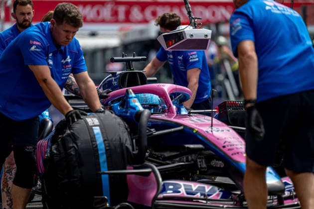 STAVELOT, BELGIUM: Pierre Gasly, racing for the Alpine team during the 2026 Formula 1 Belgian Grand Prix at the Circuit de Spa-Francorchamps in Stavelot, Belgium