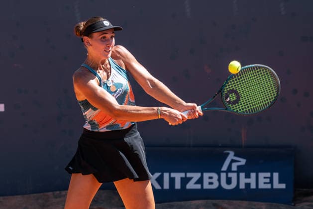 TENNIS - WTA, Tennis Damen Generali Open Ladies Kitzbuehel KITZBUEHEL,AUSTRIA,17.JUL.26 - TENNIS - WTA Tour, Generali Open Ladies Kitzbuehel. Image shows Gina Feistel (POL).  GEPAxpictures xJulioxArellano