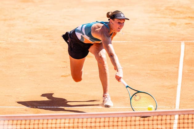 TENNIS - WTA, Tennis Damen Generali Open Ladies Kitzbuehel KITZBUEHEL,AUSTRIA,17.JUL.26 - TENNIS - WTA Tour, Generali Open Ladies Kitzbuehel. Image shows Gina Feistel (POL).  GEPAxpictures xJulioxArellano