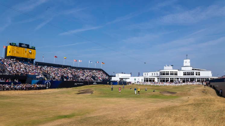 SOUTHPORT, ENGLAND 20260717 Ludvig Aberg under tävlingens andra dag pa The Open Championship pa Royal Birkdale Golf Club. Här puttar han för en birdie pa sista halet, tyvärr missade han SOUTHPORT ENGLAND x1019x *** SOUTHPORT, ENGLAND 20260717 Ludvig Aberg on the second day of The Open Championship at Royal Birkdale Golf Club. Here he is putting for a birdie on the final hole; unfortunately, he missed. SOUTHPORT, ENGLAND x1019x  Copyright: xChristerxHöglundx THE OPEN CHAMPIONSHIP GOLF 2026