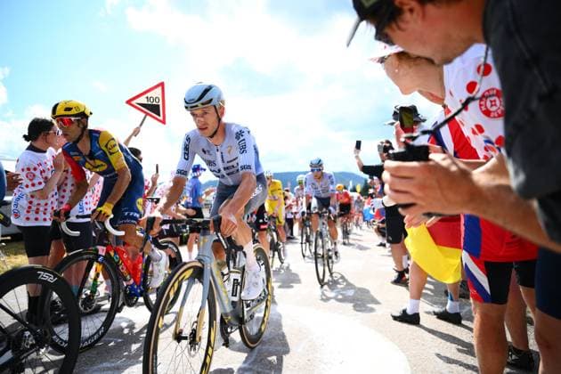Tour de France 2026 Stage 13 BELFORT, FRANCE - JULY 17 : Hermans Quinten (BEL) of Pinarello Q36.5 Pro Cycling Team in action during stage 13 of the 113rd edition of Tour de France an UCI World Tour 2.UWT cycling road race stage for Men Elite of 205 km with start in Dole and finish in Belfort on July 17, 2026 in Belfort, France, 17 07 2026 Belfort France  Copyright: xGvgx