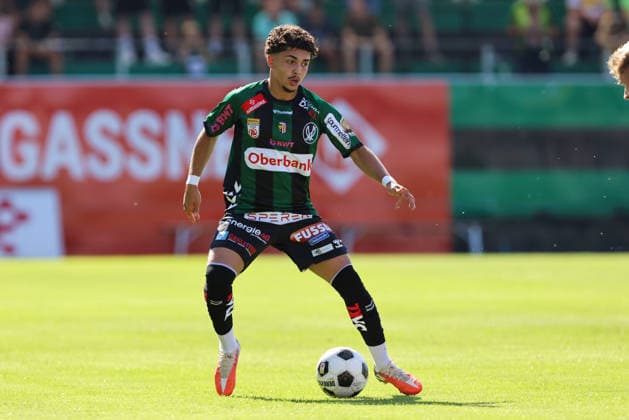 SOCCER - Ried vs Essen, test match RIED,AUSTRIA,17.JUL.26 - SOCCER - ADMIRAL Bundesliga, 3. Liga, SV Ried vs Rot Weiss Essen, test match. Image shows Jussef Nasrawe (Ried).  GEPAxpictures xMathiasxMandl