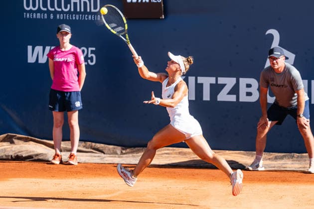 TENNIS - WTA, Tennis Damen Generali Open Ladies Kitzbuehel KITZBUEHEL,AUSTRIA,17.JUL.26 - TENNIS - WTA Tour, Generali Open Ladies Kitzbuehel. Image shows Laura Pigossi (BRA).  GEPAxpictures xJulioxArellano