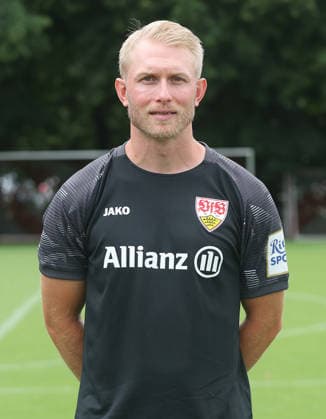 BAU Stuttgart , Samuel Fagerholm; VfB Stuttgart Frauen ; 1.BL Frauen, Porträttermin 2026 2027, *** BAU Stuttgart, Samuel Fagerholm, VfB Stuttgart Women s 1st Team (Women s Bundesliga), Photo Shoot 2026–2027,