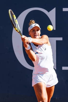 TENNIS - WTA, Tennis Damen Generali Open Ladies Kitzbuehel KITZBUEHEL,AUSTRIA,17.JUL.26 - TENNIS - WTA Tour, Generali Open Ladies Kitzbuehel. Image shows Laura Pigossi (BRA).  GEPAxpictures xJulioxArellano