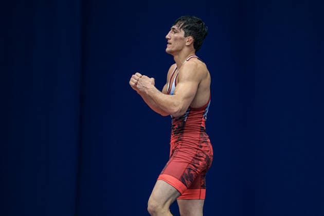 Wrestling Ranking Series Polyak & Janos & Istvan Memorial 77kg GR - Doniyorkhon Nakibov (UZB) *** Wrestling Ranking Series: Janos Istvan Polyak Memorial, 77 kg Greco-Roman – Doniyorkhon Nakibov (UZB) Copyright: xUnitedxWorldxWrestlingx xAmirrezx United World Wrestling Kadir C