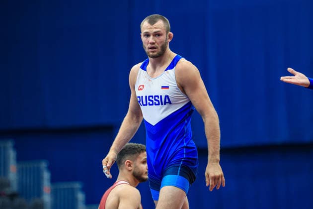Wrestling Ranking Series Polyak & Janos & Istvan Memorial 77kg GR - Sergei Kutuzov (RUS) *** Wrestling Ranking Series: Janos Istvan Polyak Memorial, 77 kg Greco-Roman, Sergei Kutuzov (RUS) Copyright: xUnitedxWorldxWrestlingx xAmirrezx United World Wrestling Kadir C