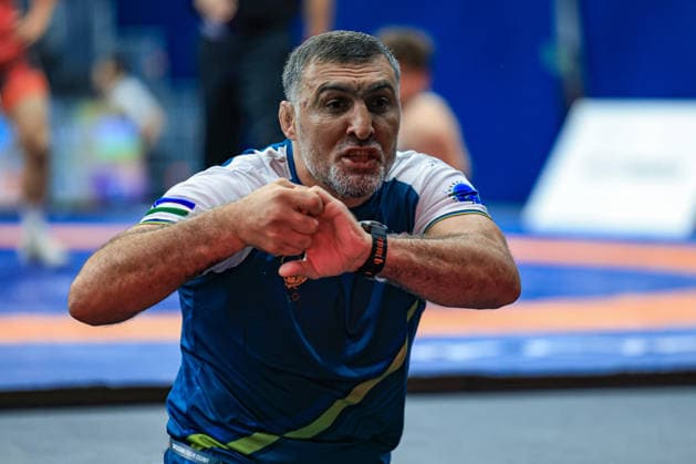 Wrestling Ranking Series Polyak & Janos & Istvan Memorial Coach Of Uzbekistan *** Wrestling Ranking Series: Janos Istvan Polyak Memorial, Coach of Uzbekistan Copyright: xUnitedxWorldxWrestlingx xAmirrezx United World Wrestling Kadir C